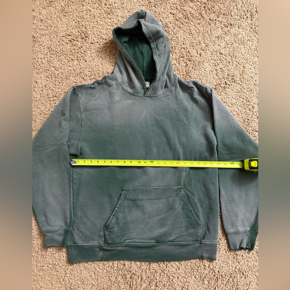 Strawberry Washed Green Hoodie - Picture 6 of 7